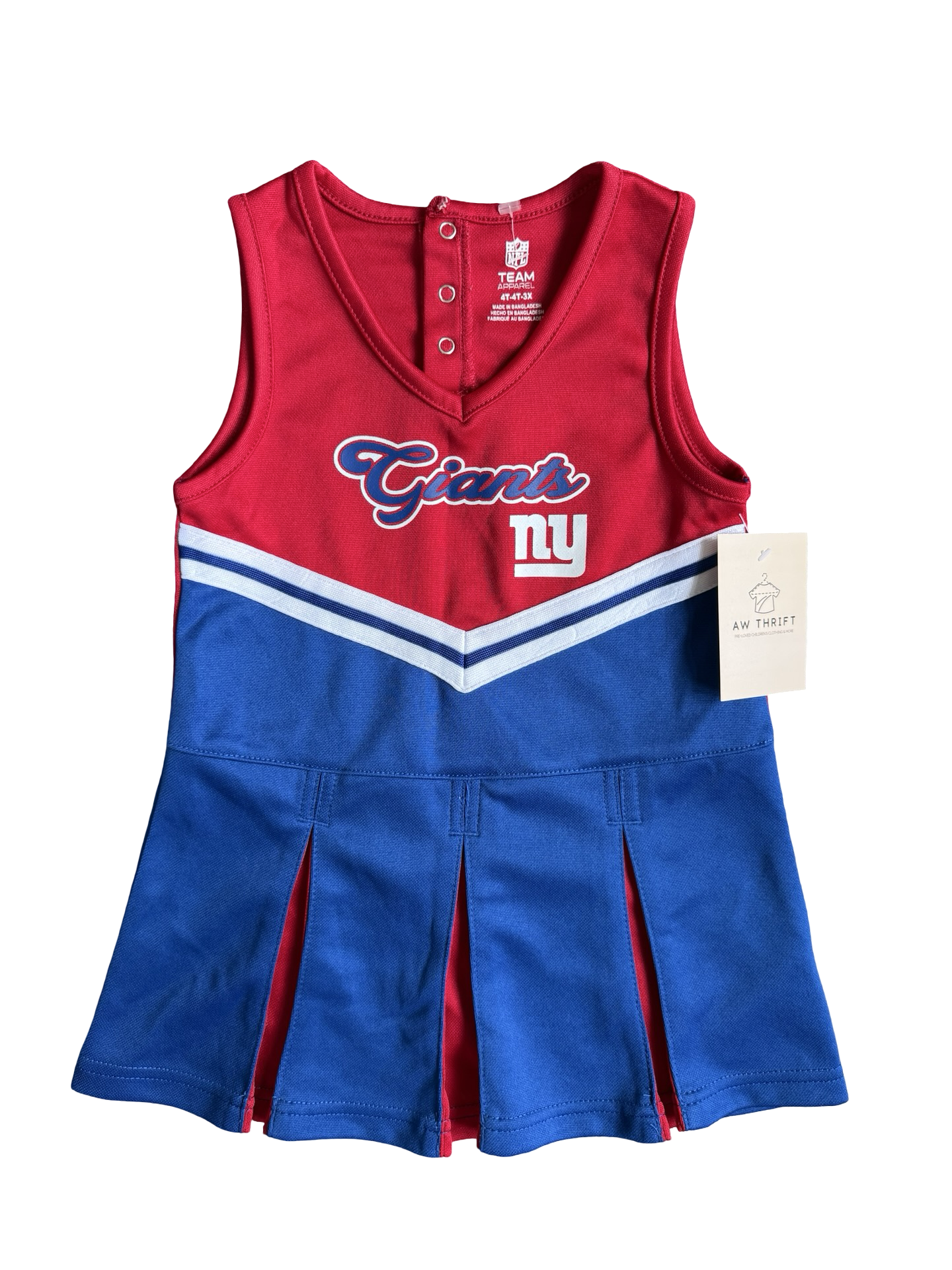 Giants NFL Dress (4T)