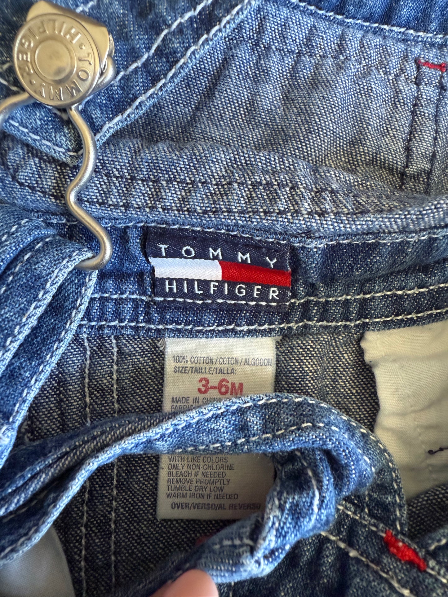 Tommy Hilfiger Shortalls (3-6M)