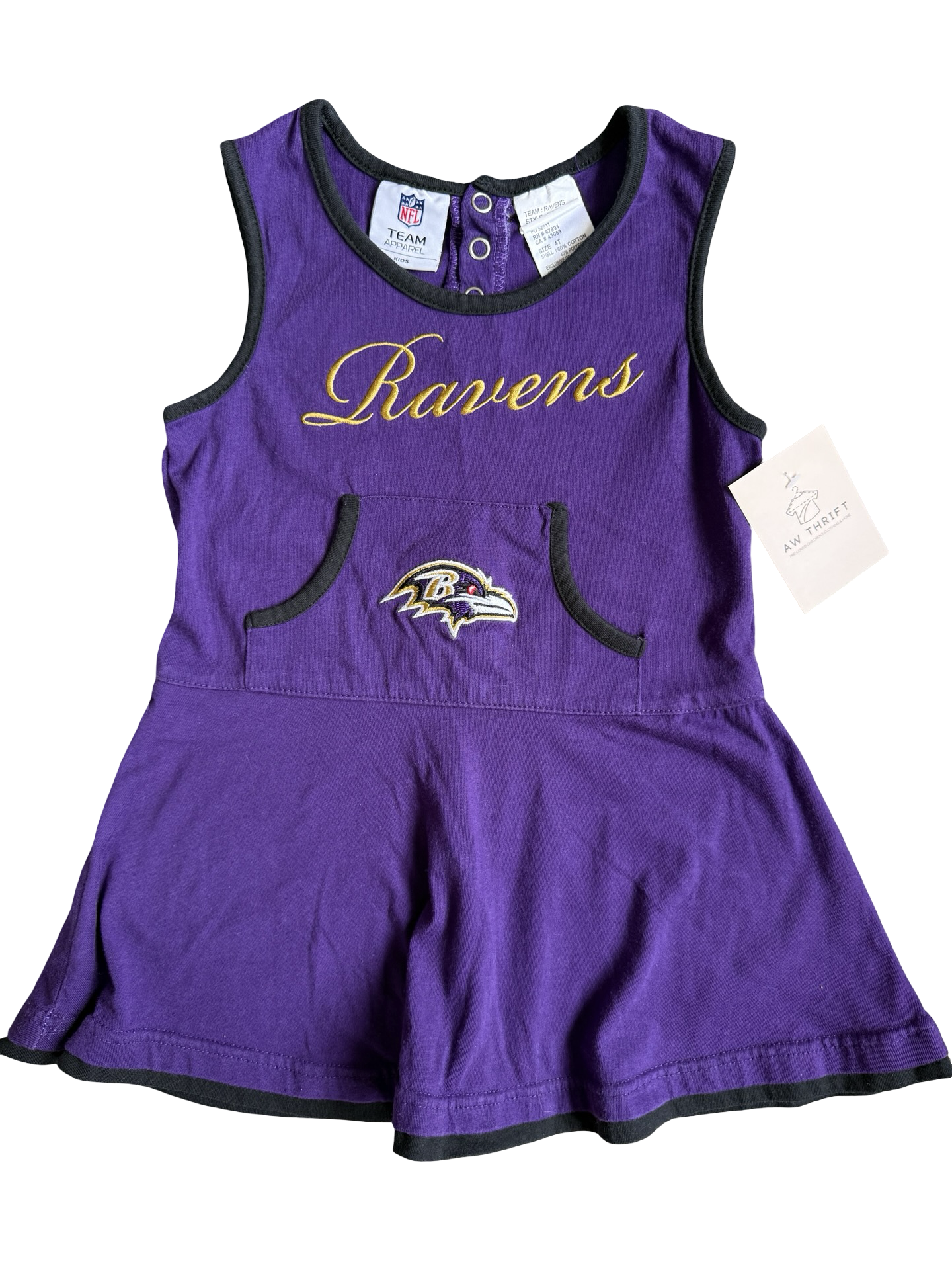 Ravens NFL Dress (4T)