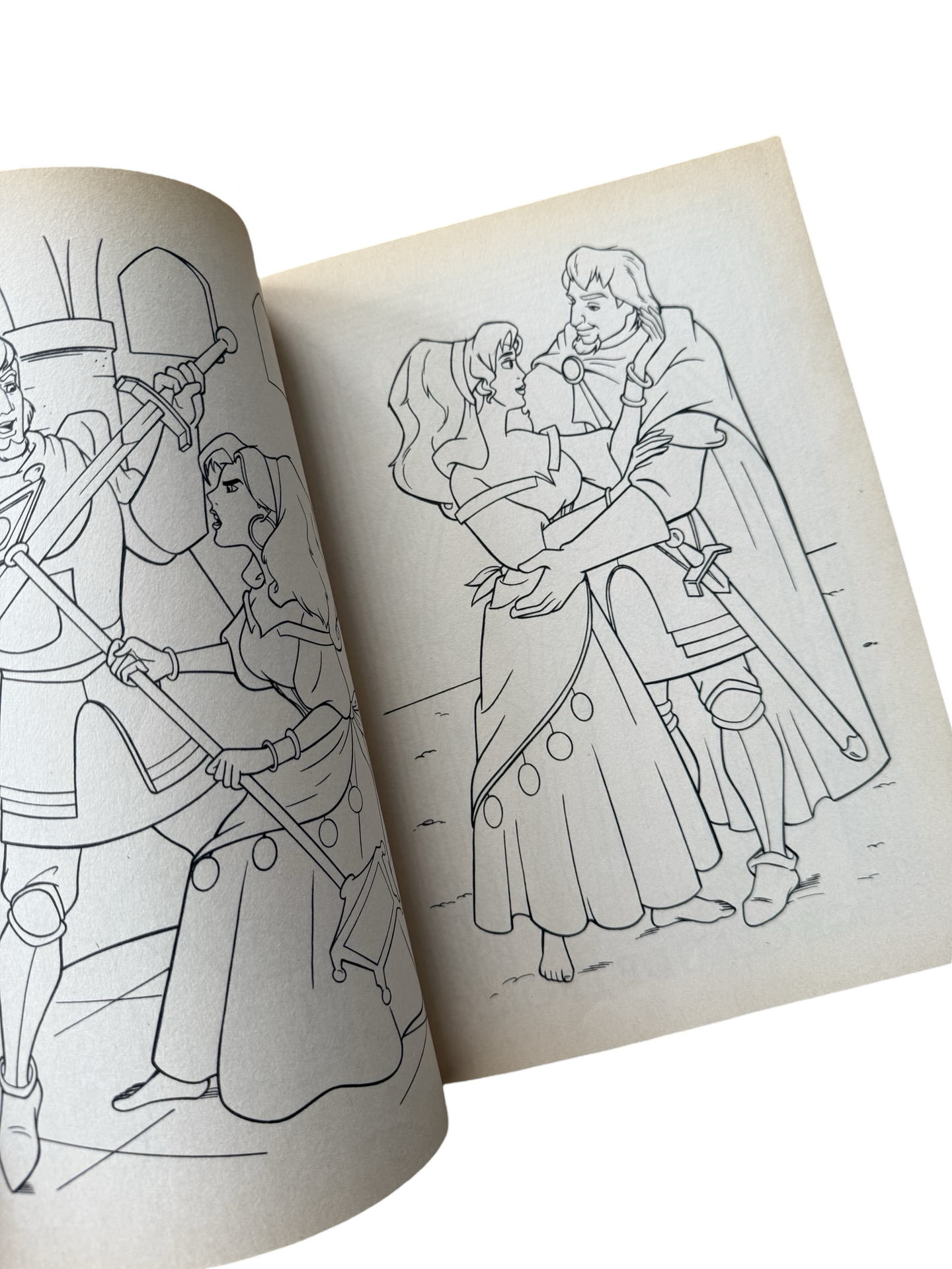 The Hunchback of Notre Dame colouring book