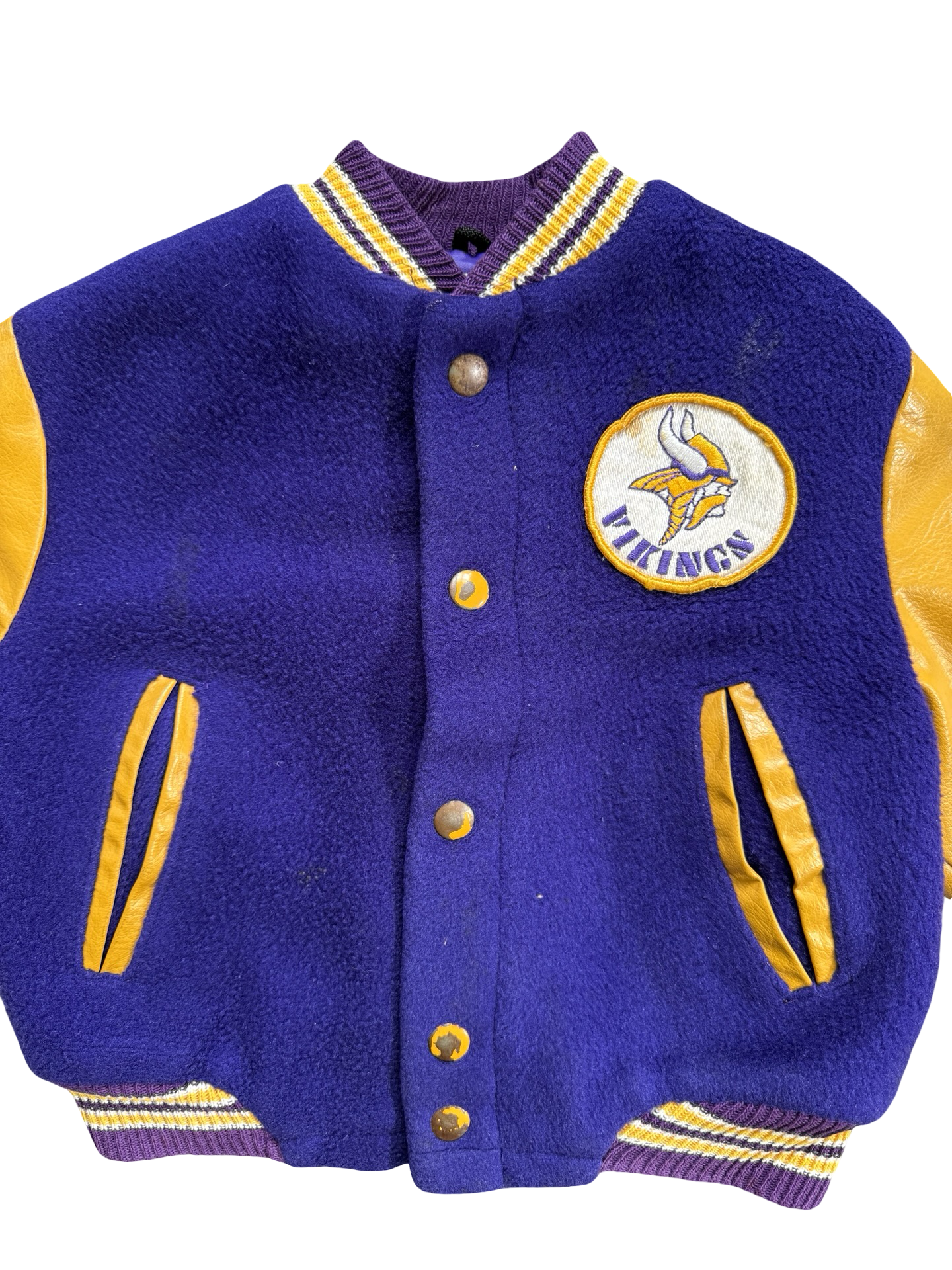 Vintage Vikings jacket (2-3) *FLAWED