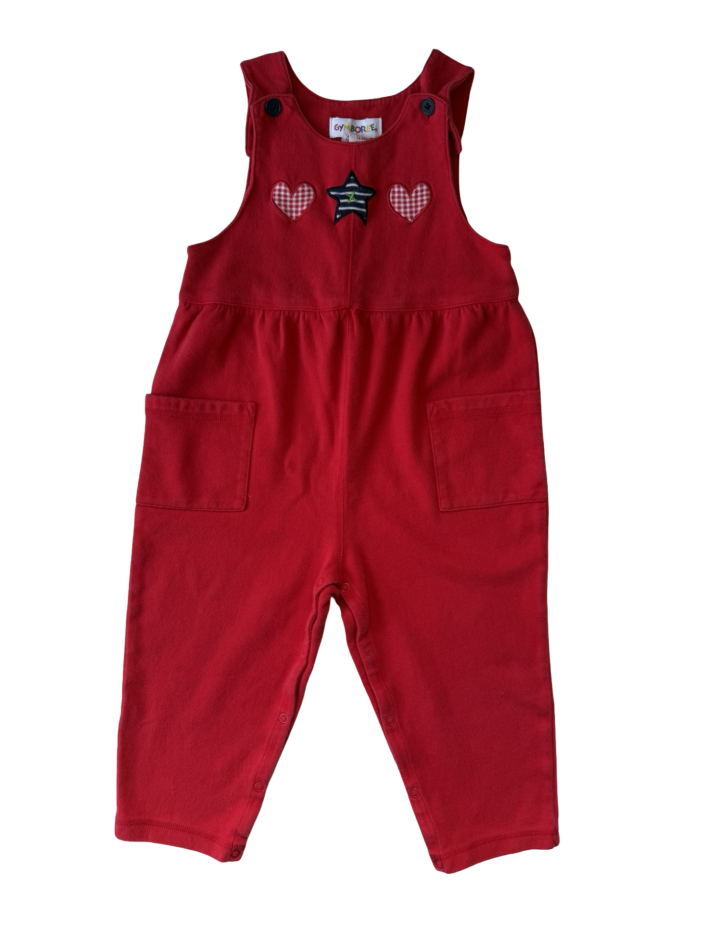 Red Gymboree romper