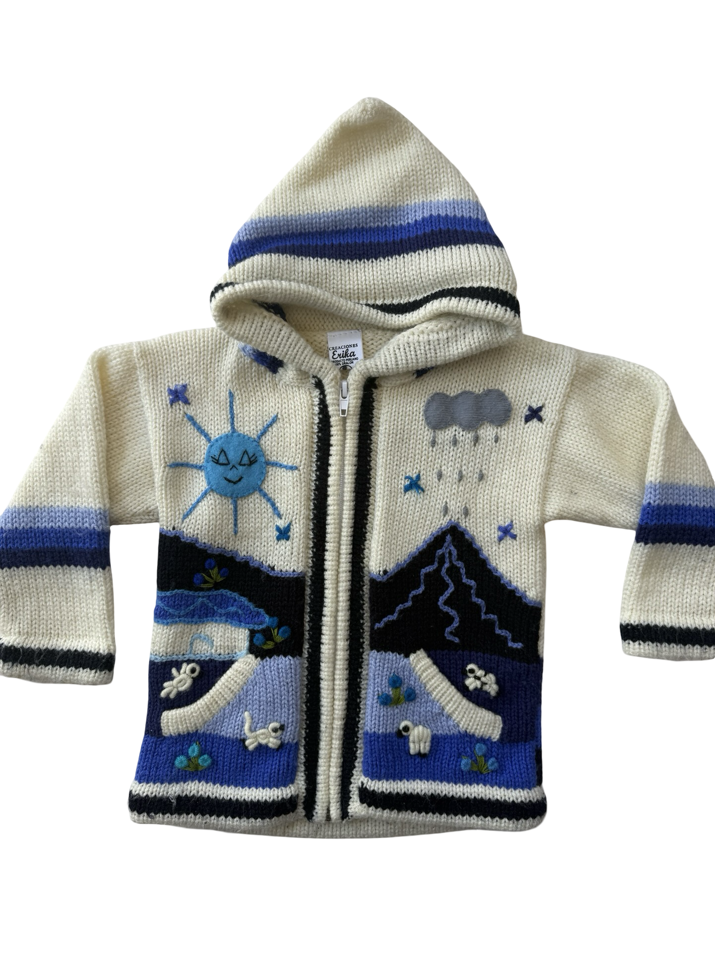 Peru knit sweater
