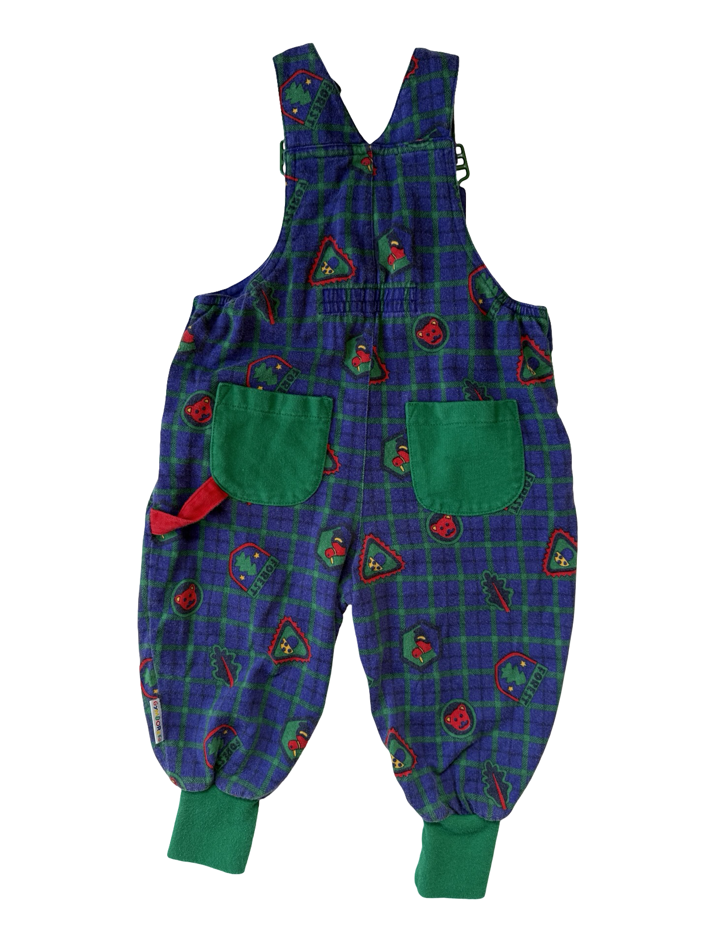 Gymboree forest overalls