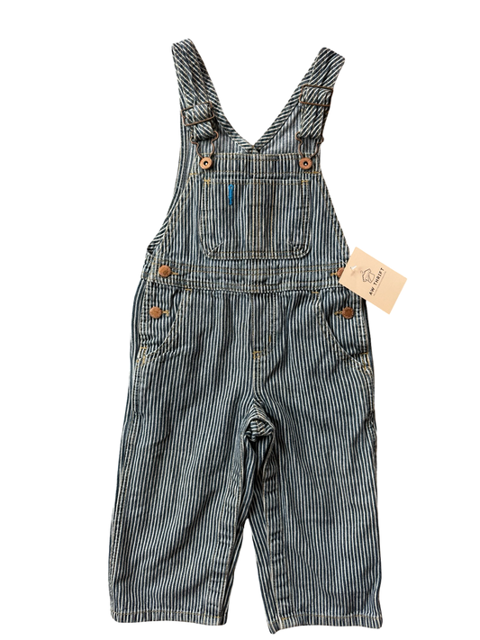 Oshkosh Pinstripe Overalls (24M)