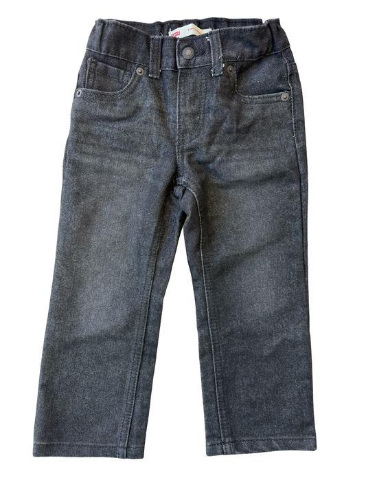 Levi’s black denim jeans (3T)