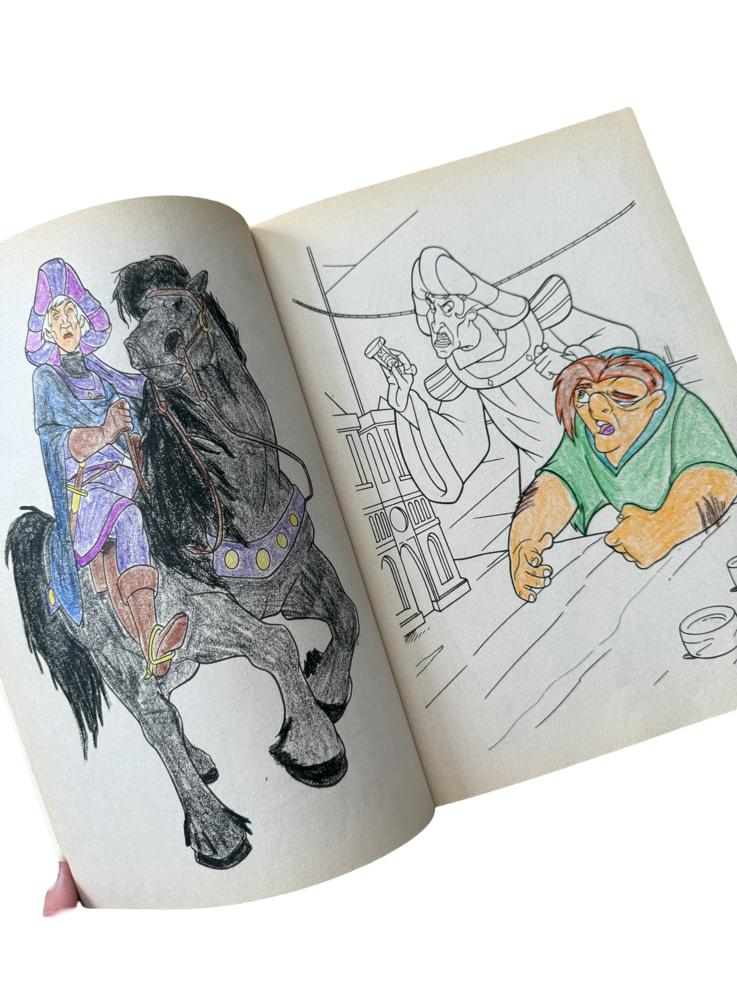 The Hunchback of Notre Dame colouring book