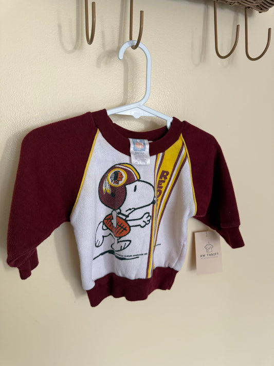 Redskins X Snoopy Crewneck (18M)
