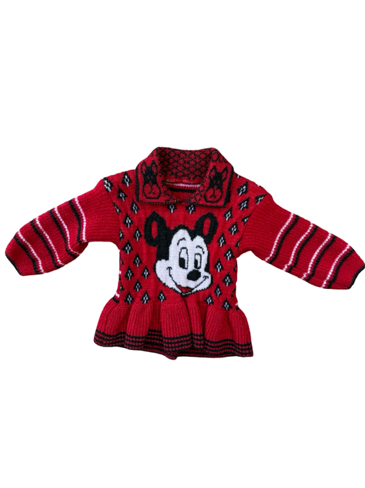 Minnie Mouse knit sweater