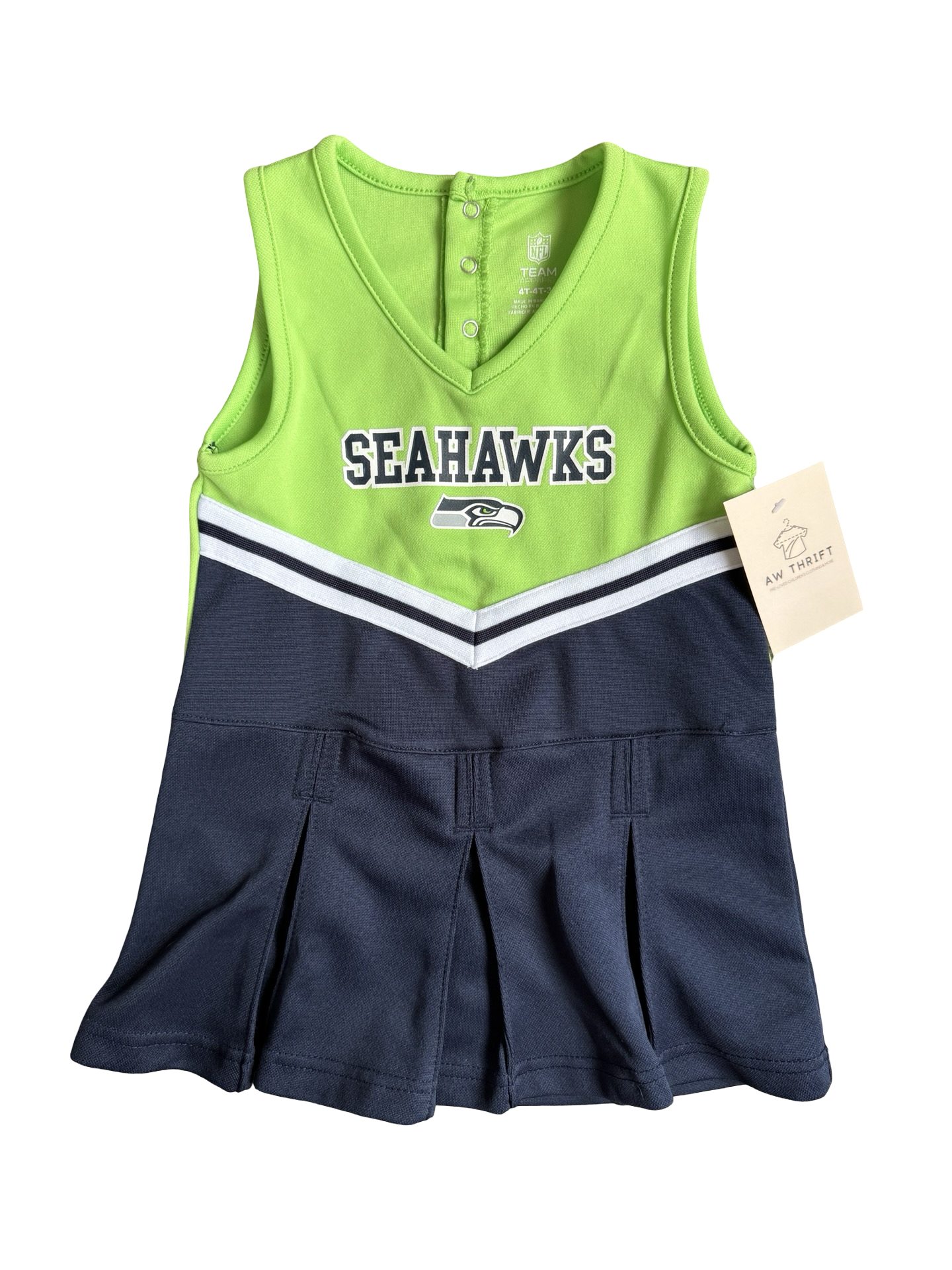 Seahawks NFL Dress (4T)