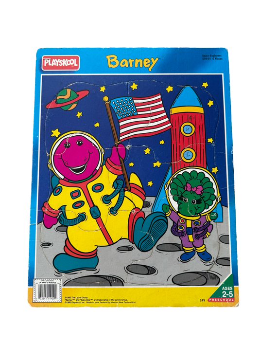 Vintage Barney puzzle