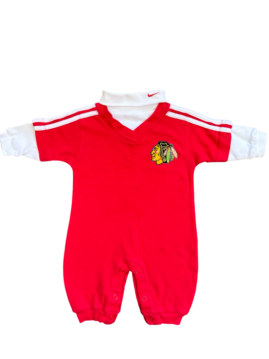 Nike Blackhawks romper (6-9m)