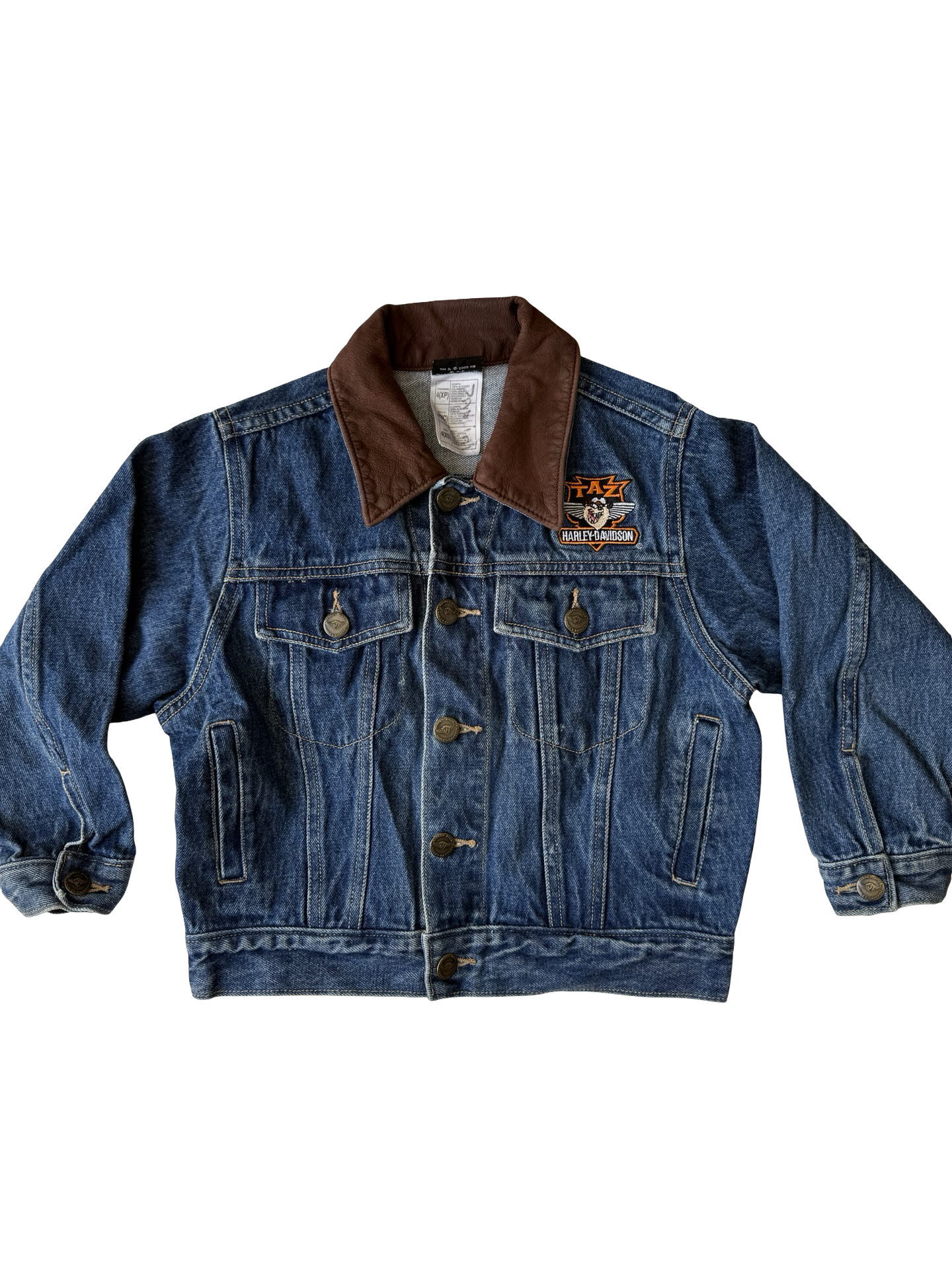 Harley Davidson Taz denim jacket (4)