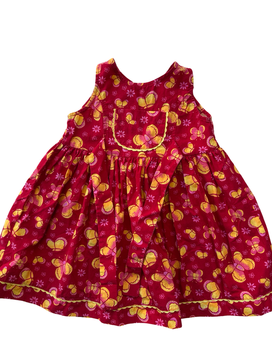 Vintage Butterflies dress (12m)
