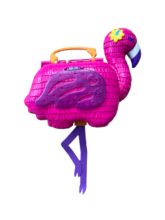 Polly Pocket flamingo party playset