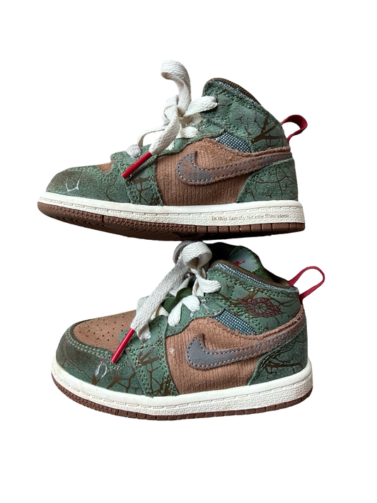 Jordan 1 Mid TD 'Treeline' Shoes
