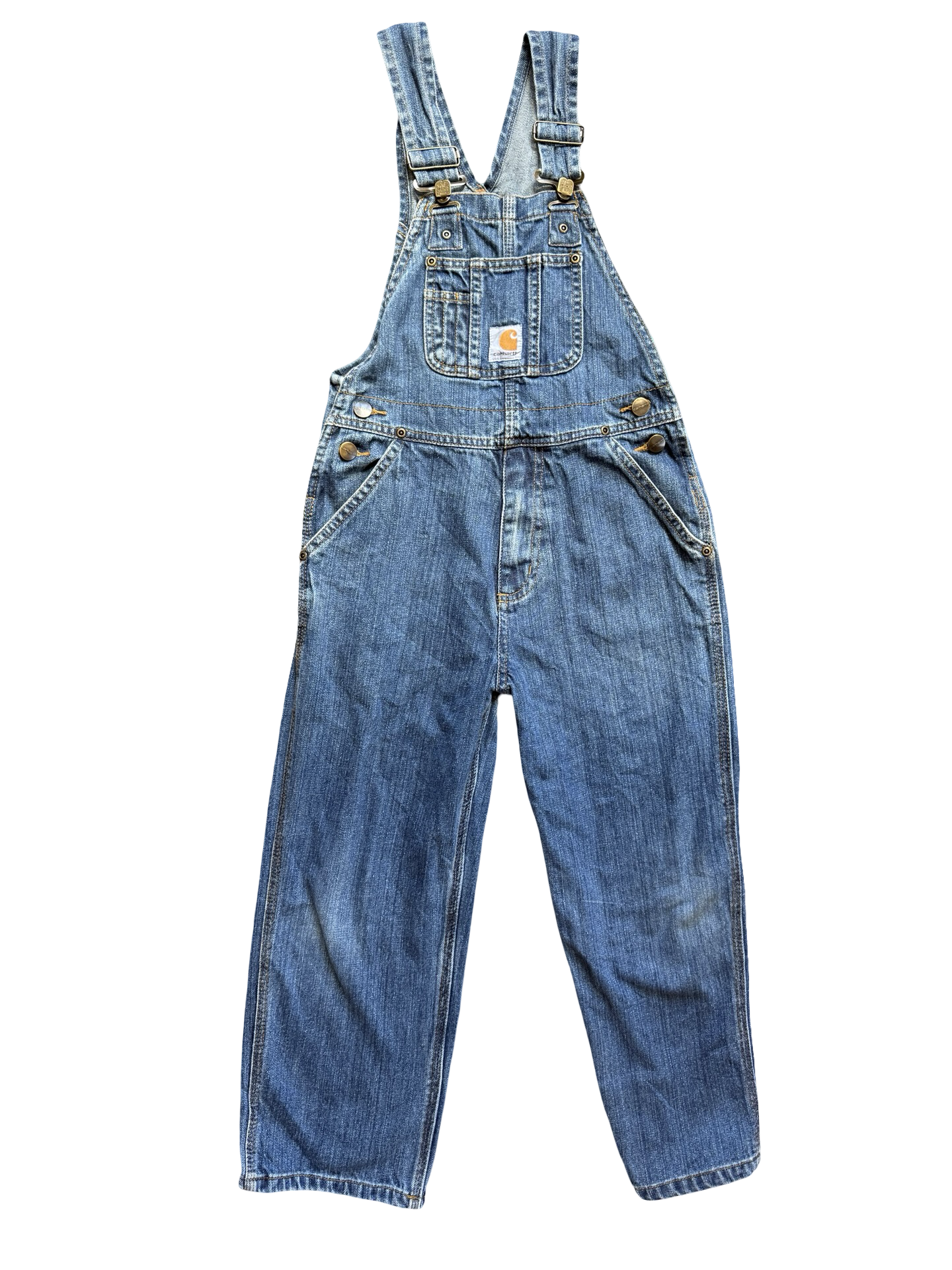 Carhartt denim overalls (7)