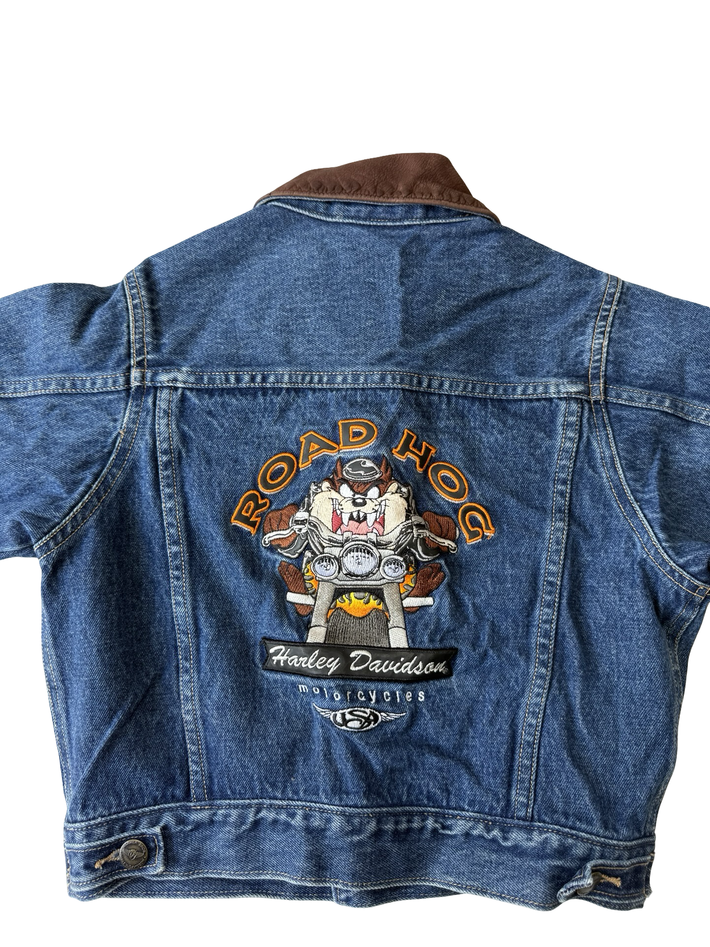 Harley Davidson Taz denim jacket (4)