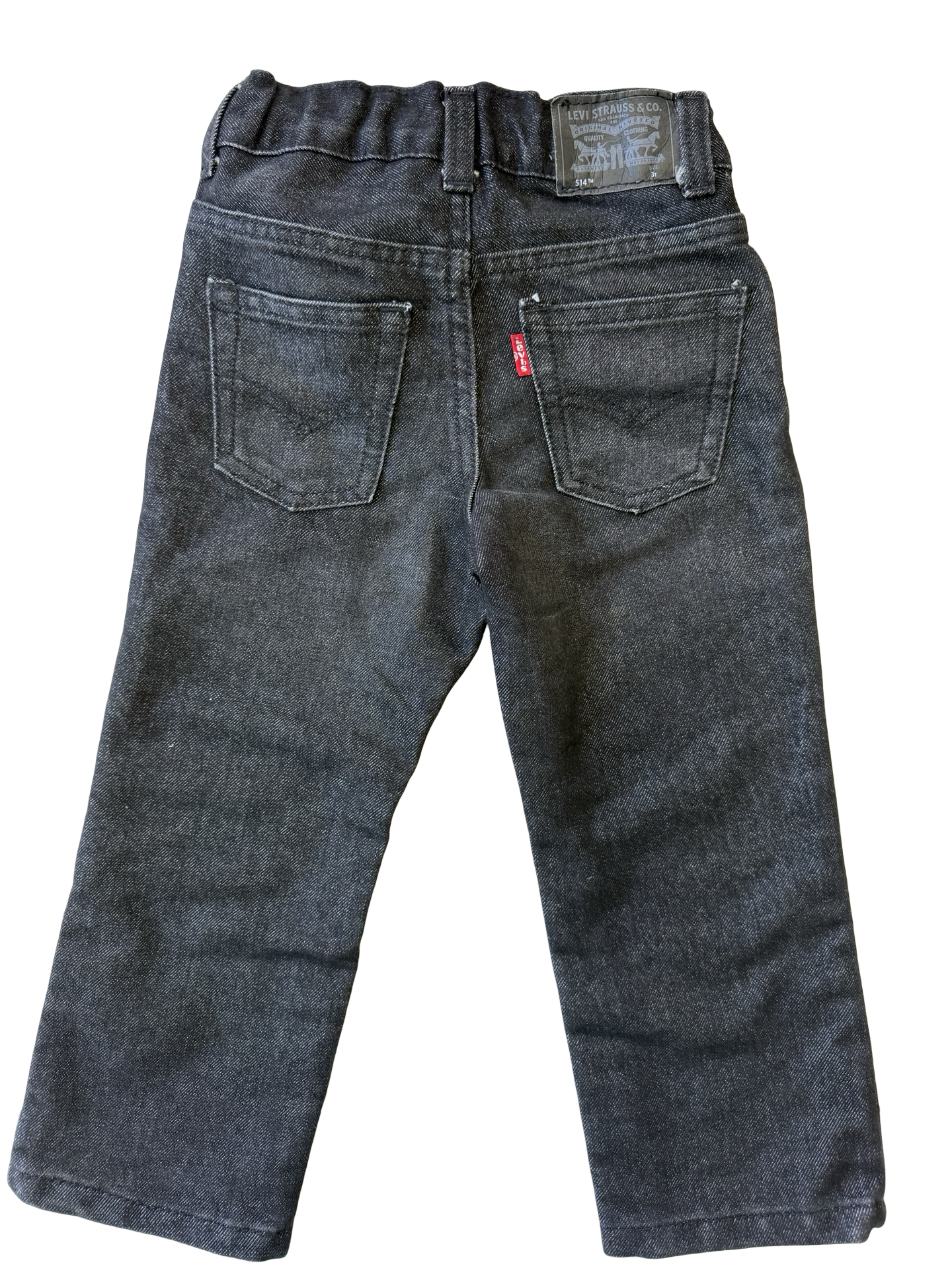 Levi’s black denim jeans (3T)