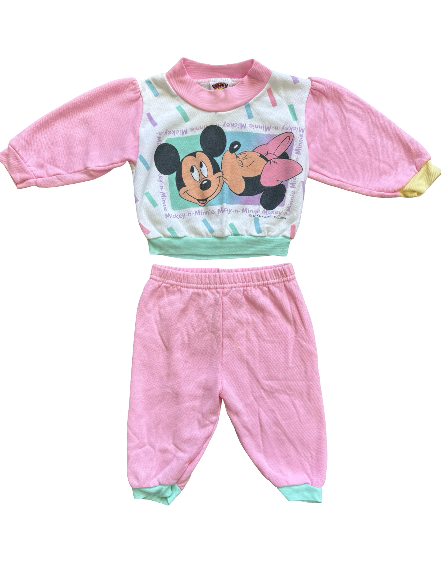 Minnie Mouse vintage set (6-9m)