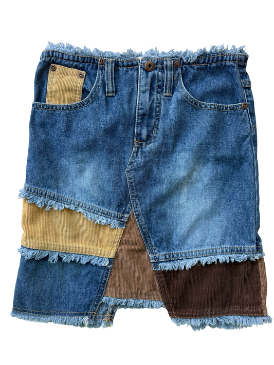 Vintage denim skirt (6X)