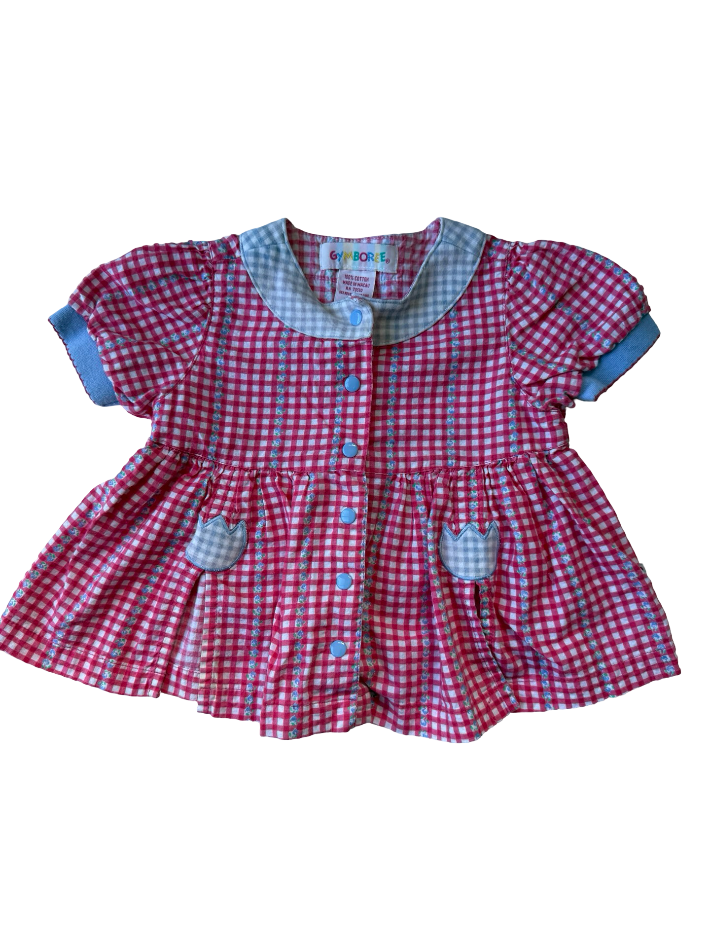Plaid gymboree dress