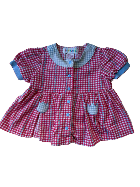 Plaid gymboree dress