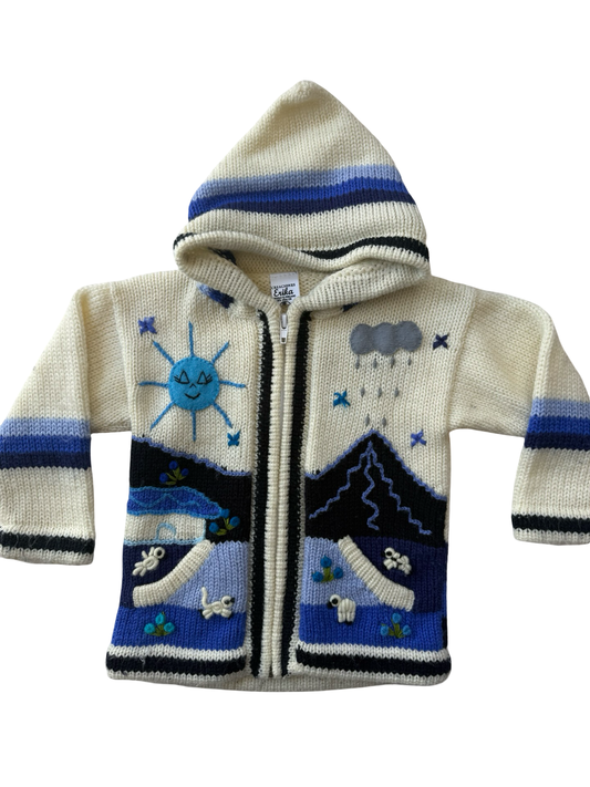 Peru knit sweater