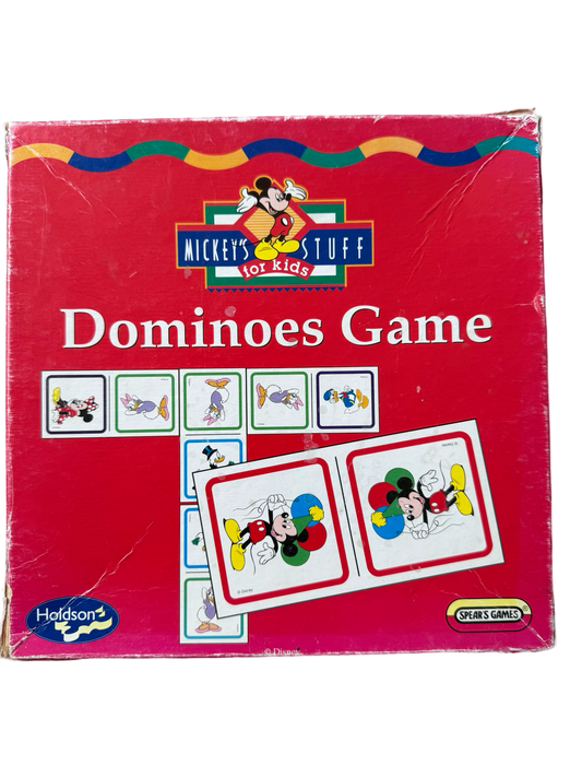 Vintage Mickey Dominoes game