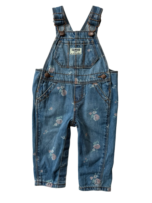 Oshkosh overalls with flowers