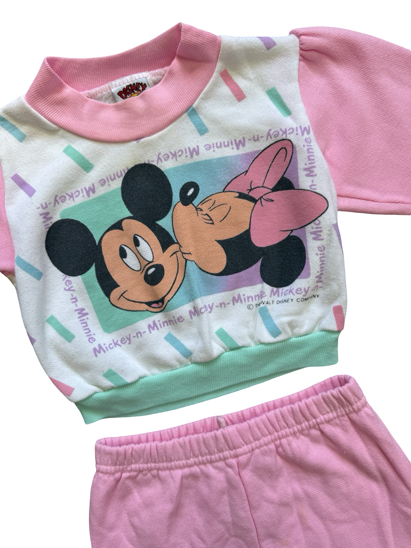 Minnie Mouse vintage set (6-9m)