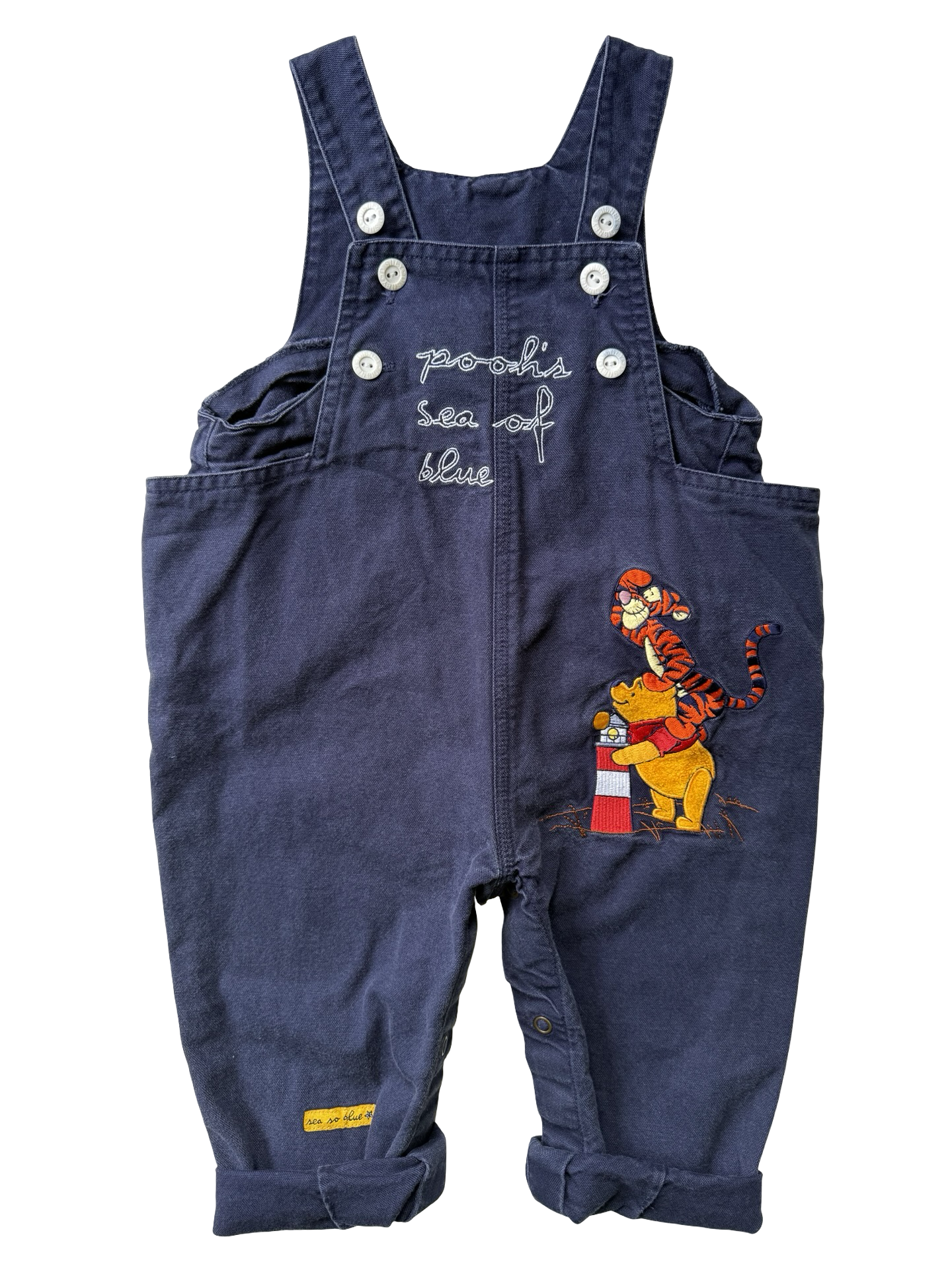 Pooh & Tigger overalls