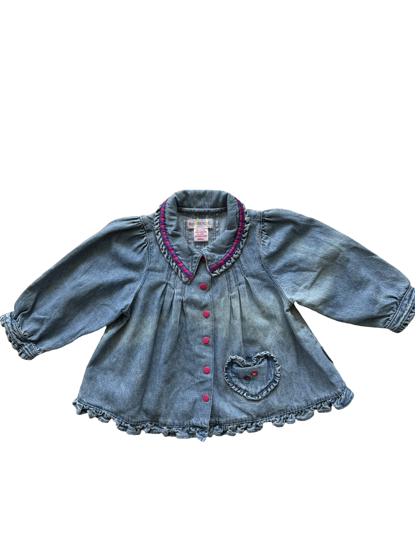 Rainbow Gymboree denim dress