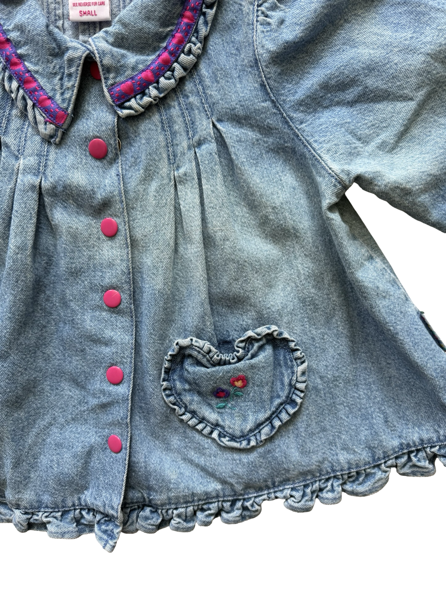 Rainbow Gymboree denim dress
